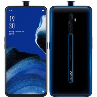 Oppo Reno2 Z en couleur Noir Lumineux