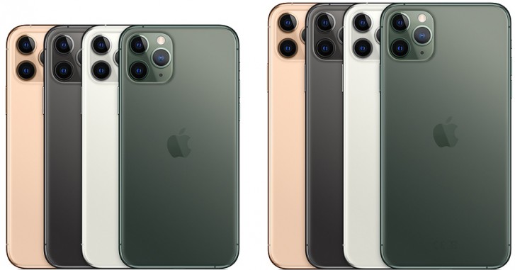 Les iPhone 11 Pro et 11 Pro Max d'Apple disposent de trois appareils photo 12MP et de nouveaux écrans Super Retina