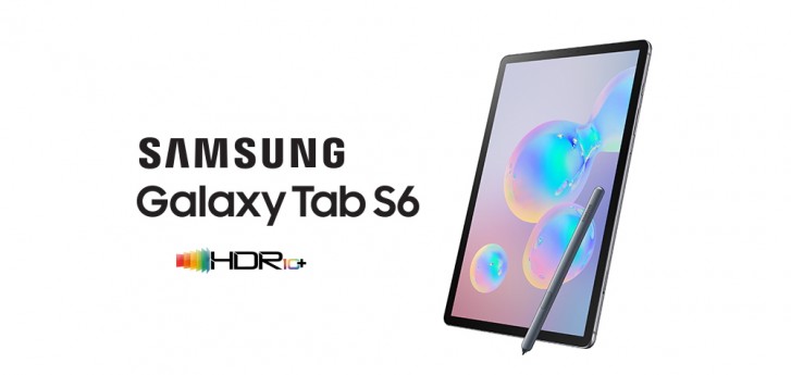 Samsung Galaxy Tab S6 est la première tablette au monde avec un écran certifié HDR10 +