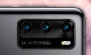 Le nouveau Huawei P40 affiche un triple appareil photo arrière et deux appareils photo avant