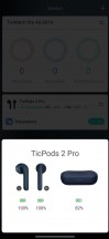 TicPods 2 Pro: état de la batterie - News 20 01 Mobvoi Ticpods 2 Pro Review Review