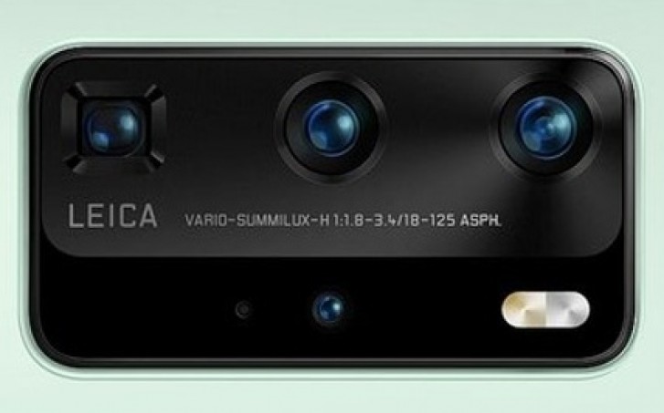 Le rendu du Huawei P40 Pro montre une nouvelle couleur vert menthe