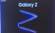 L'affiche promo du Samsung Galaxy Z apparaît