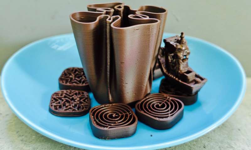 Chocolat d'impression 3D