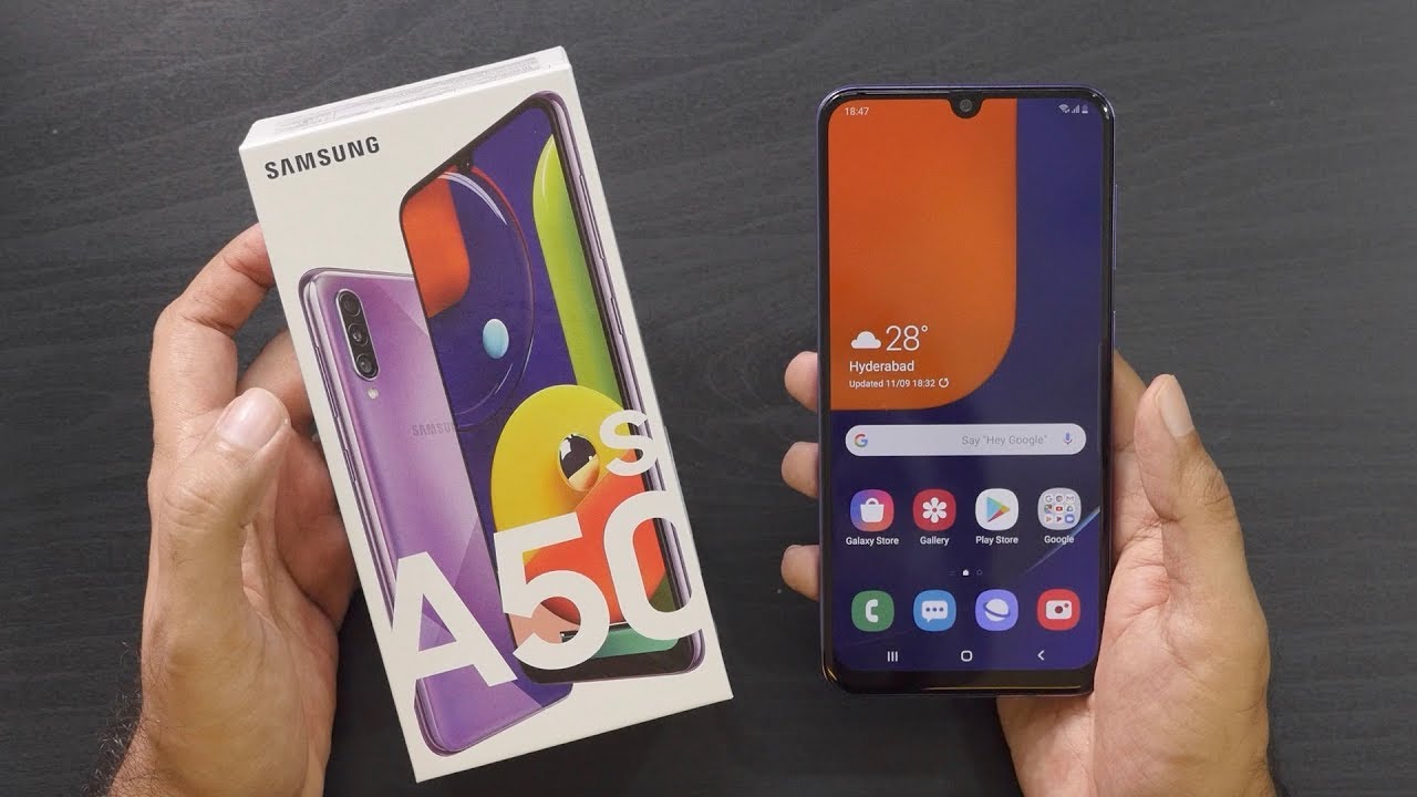 VIDEO : Samsung Galaxy A50s Déballage et présentation Un smartphone
