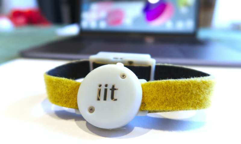 Le nouveau smartband iFeel-You est capable de lire la température corporelle et d'imposer la distance sociale