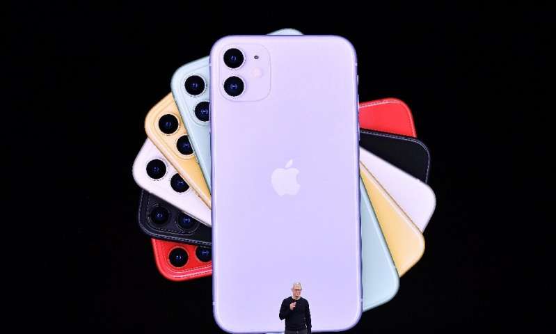 Le PDG d'Apple, Tim Cook, organise normalement des événements médiatiques comme celui-ci en novembre 2019 pour présenter de nouveaux produits, mais l'iPhone 