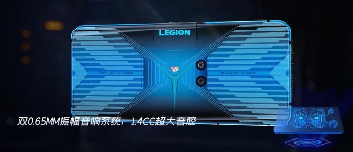 Le téléphone de jeu Lenovo Legion fuit avec un design radical