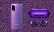 Edition limitée BTS violet Samsung Galaxy S20 + et fuite Buds +