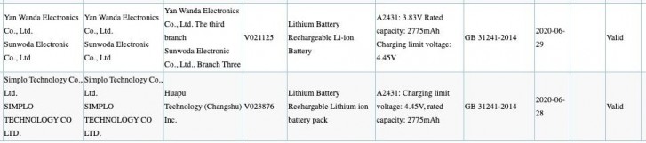 Les batteries de la série iPhone 12 passent plusieurs certifications, le chargeur 20W a également été repéré