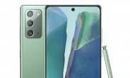 Samsung Galaxy Note20 apparaît dans la couleur Mystic Green