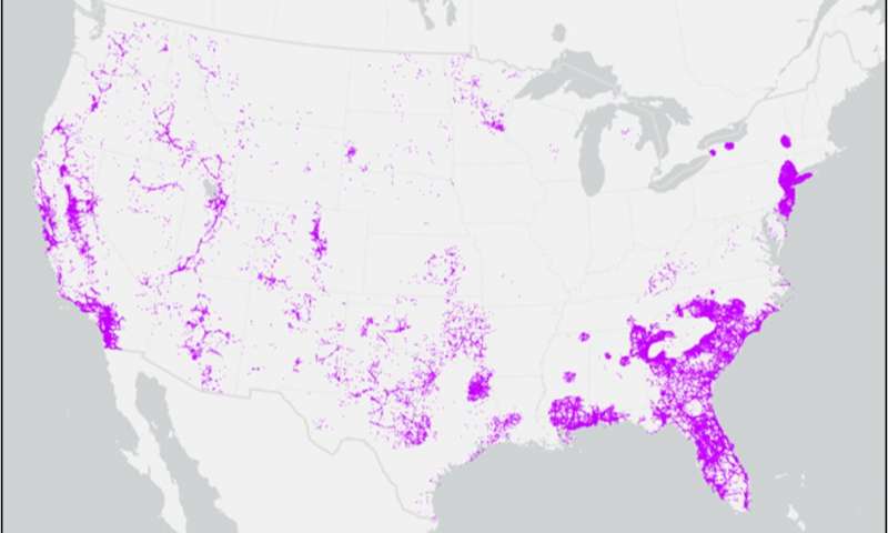 Les réseaux cellulaires vulnérables aux incendies de forêt aux États-Unis