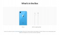 Contenu de la boîte pour les anciens iPhones