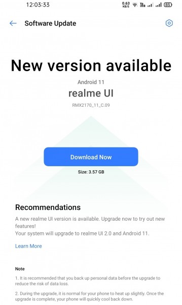 Realme 7 Pro obtient Realme UI 2.0 basé sur Android 11 dans le cadre du programme d'accès anticipé