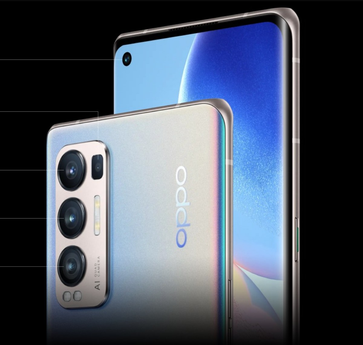 Oppo Reno5 Pro + annoncé avec la caméra principale SD865 et 50MP