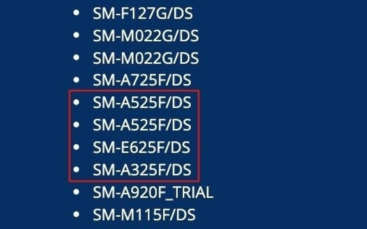 Samsung Galaxy A32 5G apparaît sur la page d'assistance officielle, trois autres midrangers sont certifiés