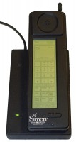 Premiers téléphones avec un jeu: crédit d'image IBM Simon