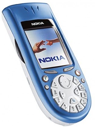 Nokia 3650 en jaune et bleu