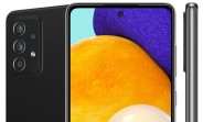 Samsung Galaxy A52 5G apparaît dans des rendus colorés rotatifs