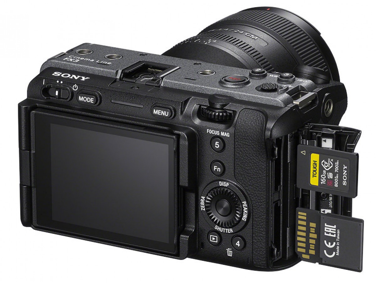 Sony FX3 est la caméra de cinéma la plus abordable de la société