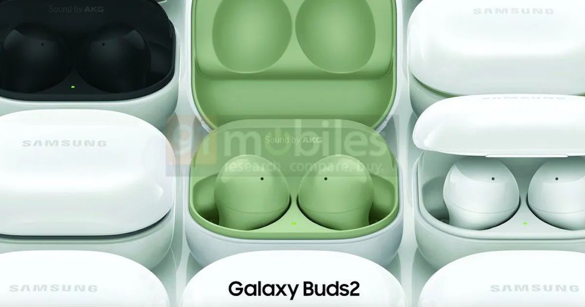 Les Samsung Galaxy Buds2 apparaissent dans des images divulguées, révélant des options de conception et de couleur