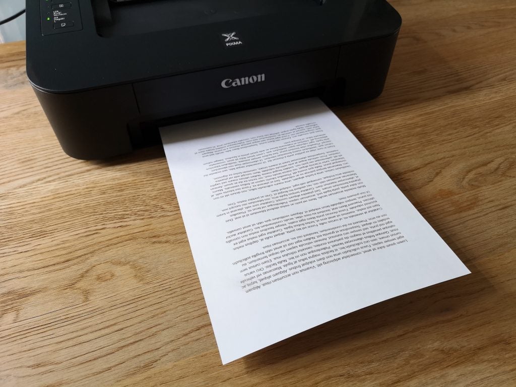 Papier d'impression Canon Pixma TS205