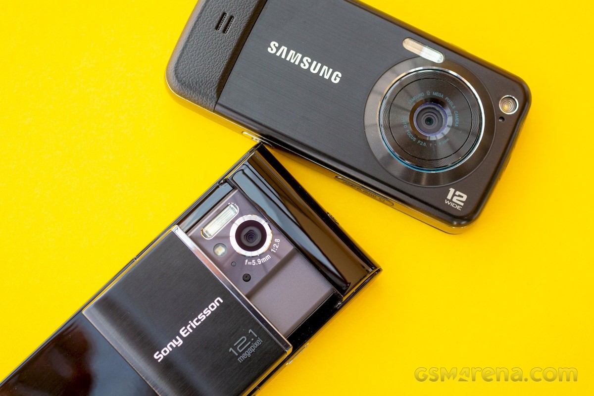 Flashback : fusillade de 12 mégapixels 12 ans plus tard - Samsung Pixon12 contre Sony Ericsson Satio