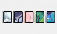 Les derniers rendus de l'iPad mini 6 affichent toutes les options de couleur et mettent en évidence les spécifications