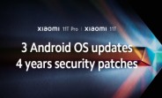 Xiaomi 11T et 11T Pro recevront trois mises à niveau Android et quatre ans de correctifs de sécurité
