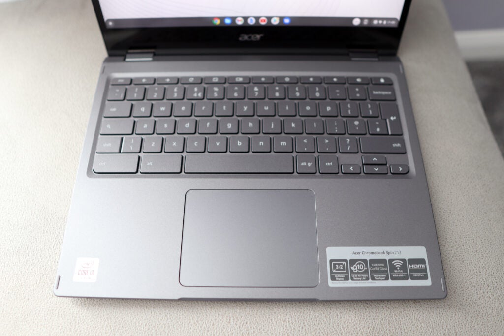 Clavier et pavé tactile Acer Chromebook Spin 713