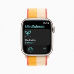 Fonctionnalités de l'Apple Watch Series 7 : méditation guidée