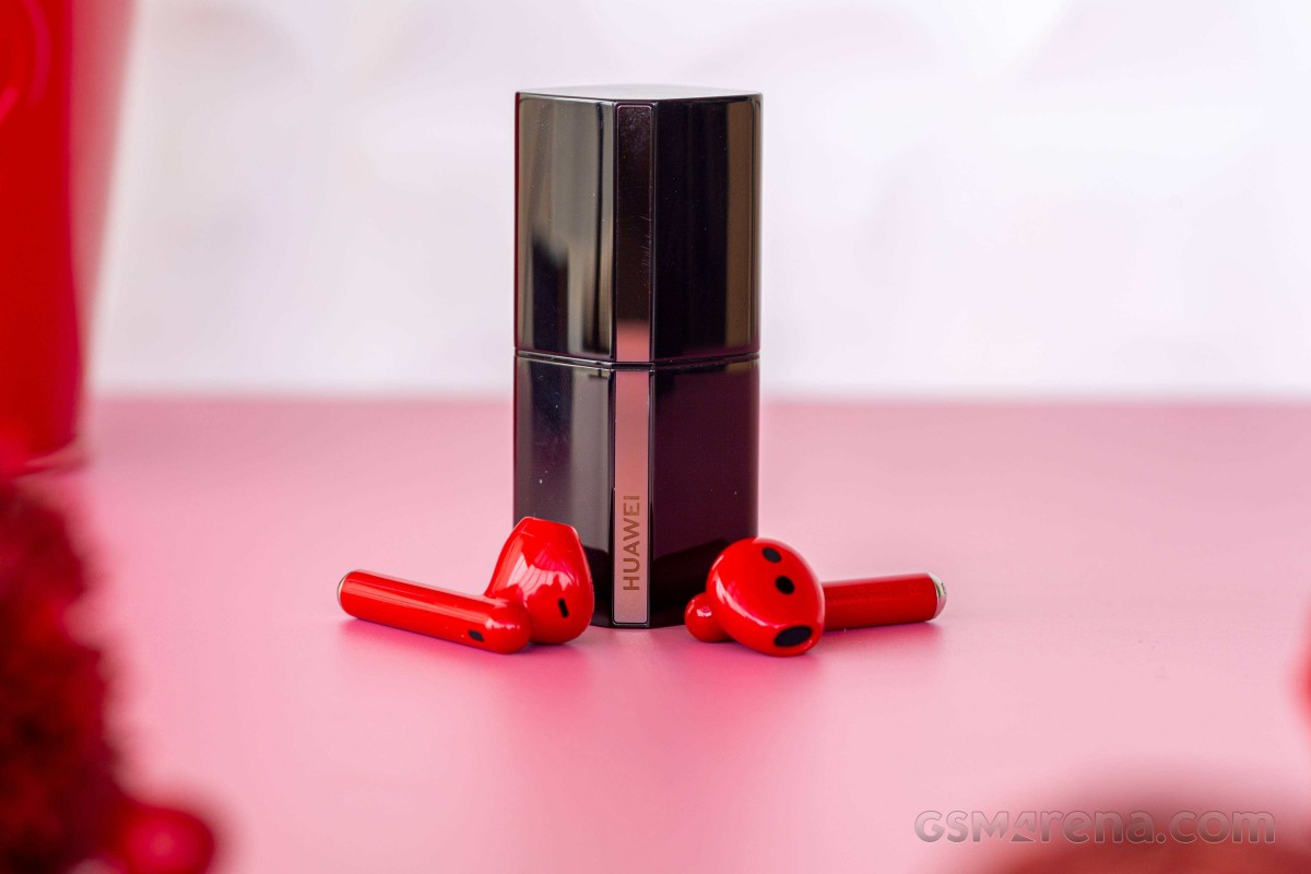 Test du rouge à lèvres Huawei Freebuds