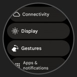 Captures d'écran de Wear OS 3 à partir de l'émulateur