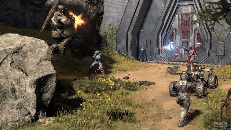 Une image du dernier jeu vidéo 'Halo Infinite'