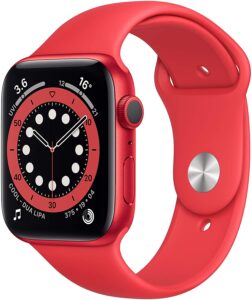 Économisez 160 £ sur l'incroyable produit Apple Watch Series 6 (ROUGE)