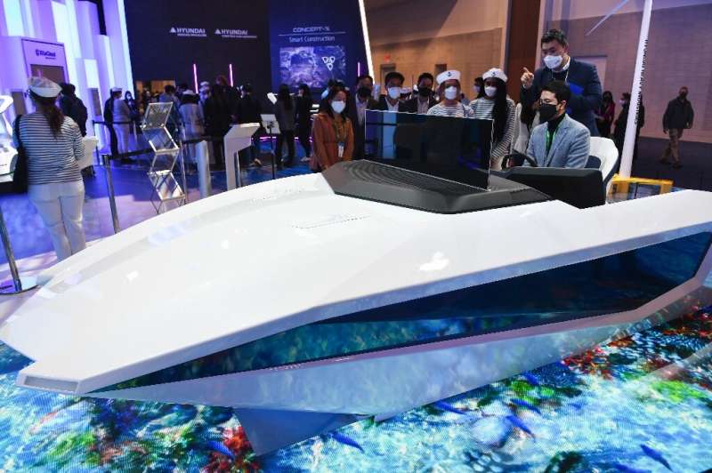 Hyundai présente son bateau autonome au CES