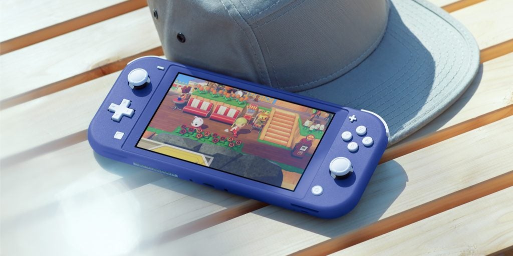 Nintendo Switch Lite en bleu