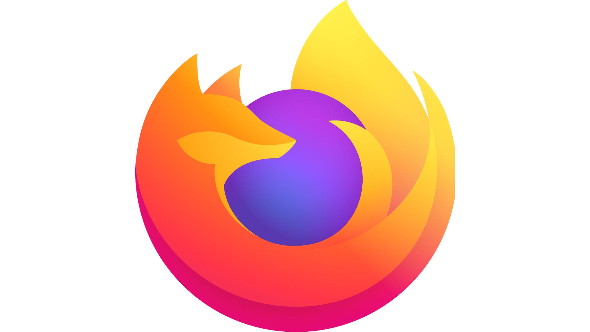 Logo Firefox sur fond blanc