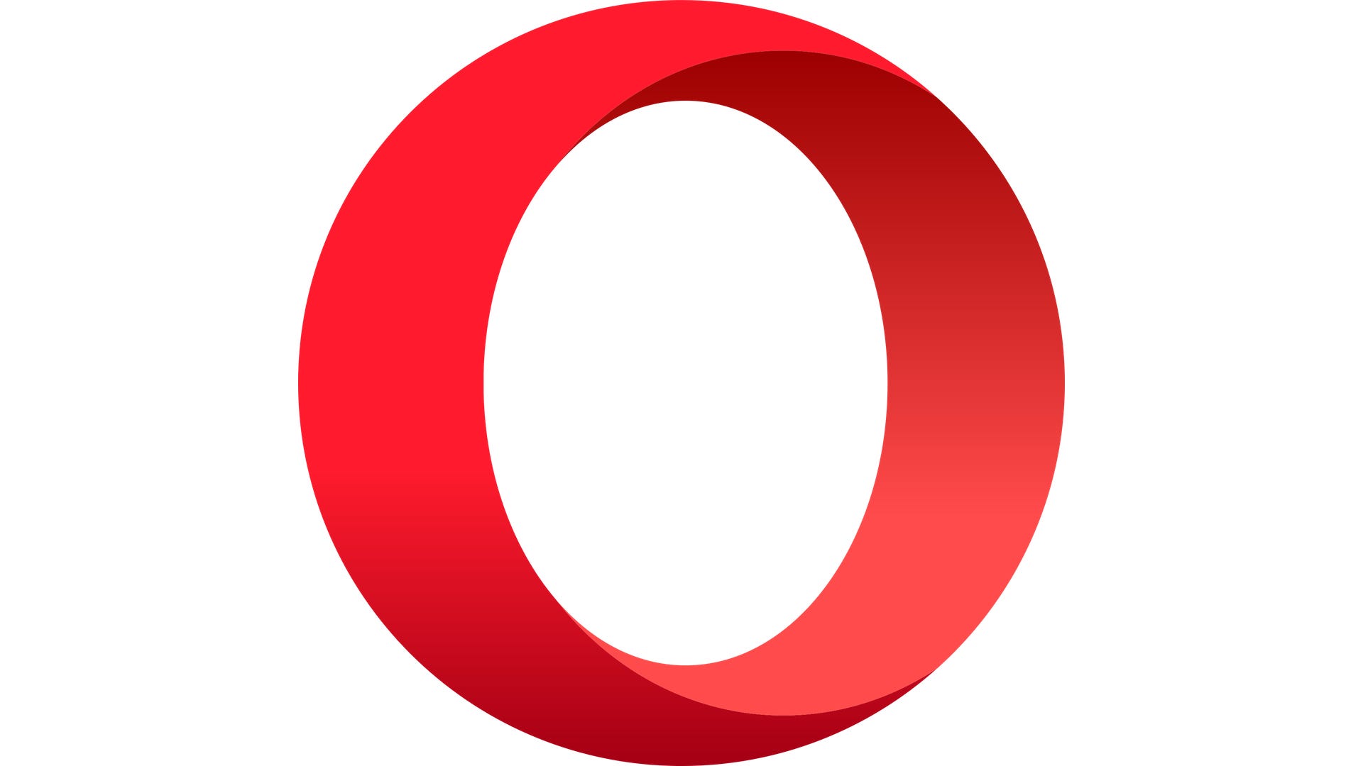 Logo d'Opera sur un fond blanc