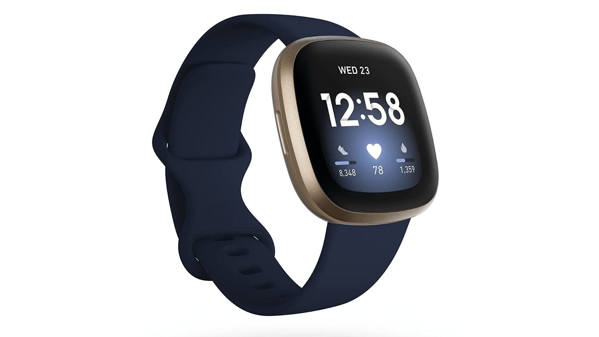 Fitbit Versa 3 - Montre intelligente de santé et de remise en forme avec GPS