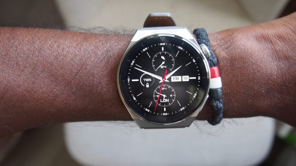 Horloge de base sur la Huawei Watch GT 3 Pro