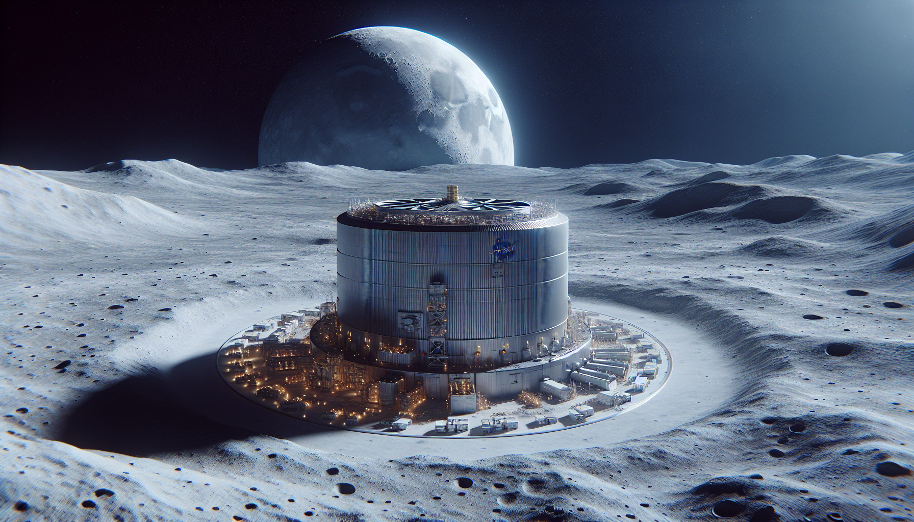 La NASA envisage un réacteur nucléaire sur la Lune, une avancée fascinante à découvrir !