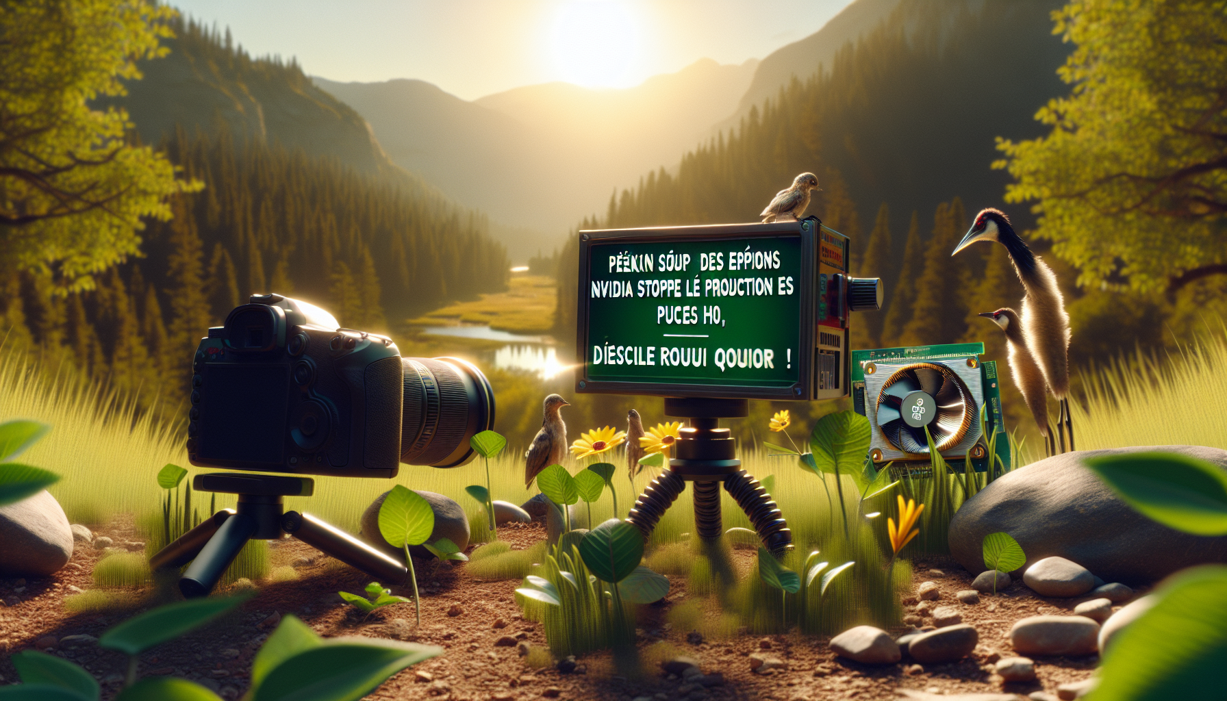 Pékin soupçonne des espions, Nvidia stoppe la production des puces H20. Découvrez pourquoi !